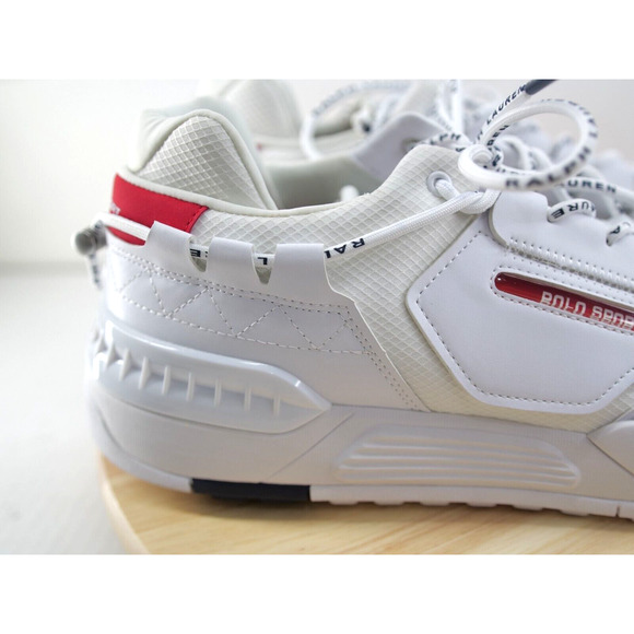 Polo Ralph Lauren Sport PS200‎ Men\'s White Navy Red Low 14 Lifestyle Sneakers main image 10